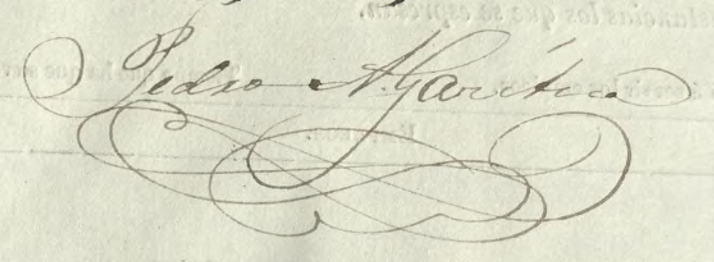 Firma pedro Antonio Gacitúa